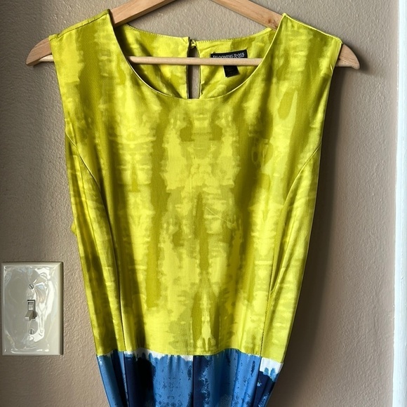 BLOOMING ROSE Colorblock Sleeveless Maxi Dress - Picture 1 of 7